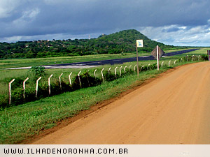 Pista do Aeroporto em Fernando de Noronha