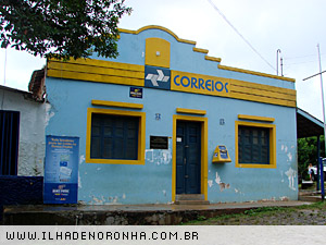 Agência dos Correios em Fernando de Noronha