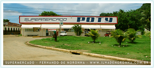 Supermercado Poty em Fernando de Noronha