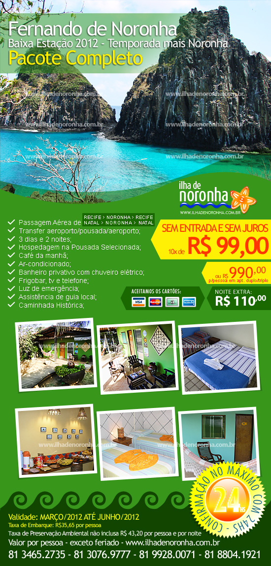 Promo&ccedil;&atilde;o Fernando de Noronha