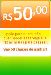 Op��o para quem n�o quer perder essa viaje e j� fez as malas para passear.